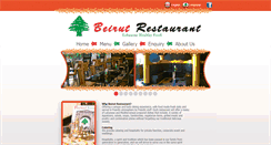 Desktop Screenshot of beirut-restaurant.com